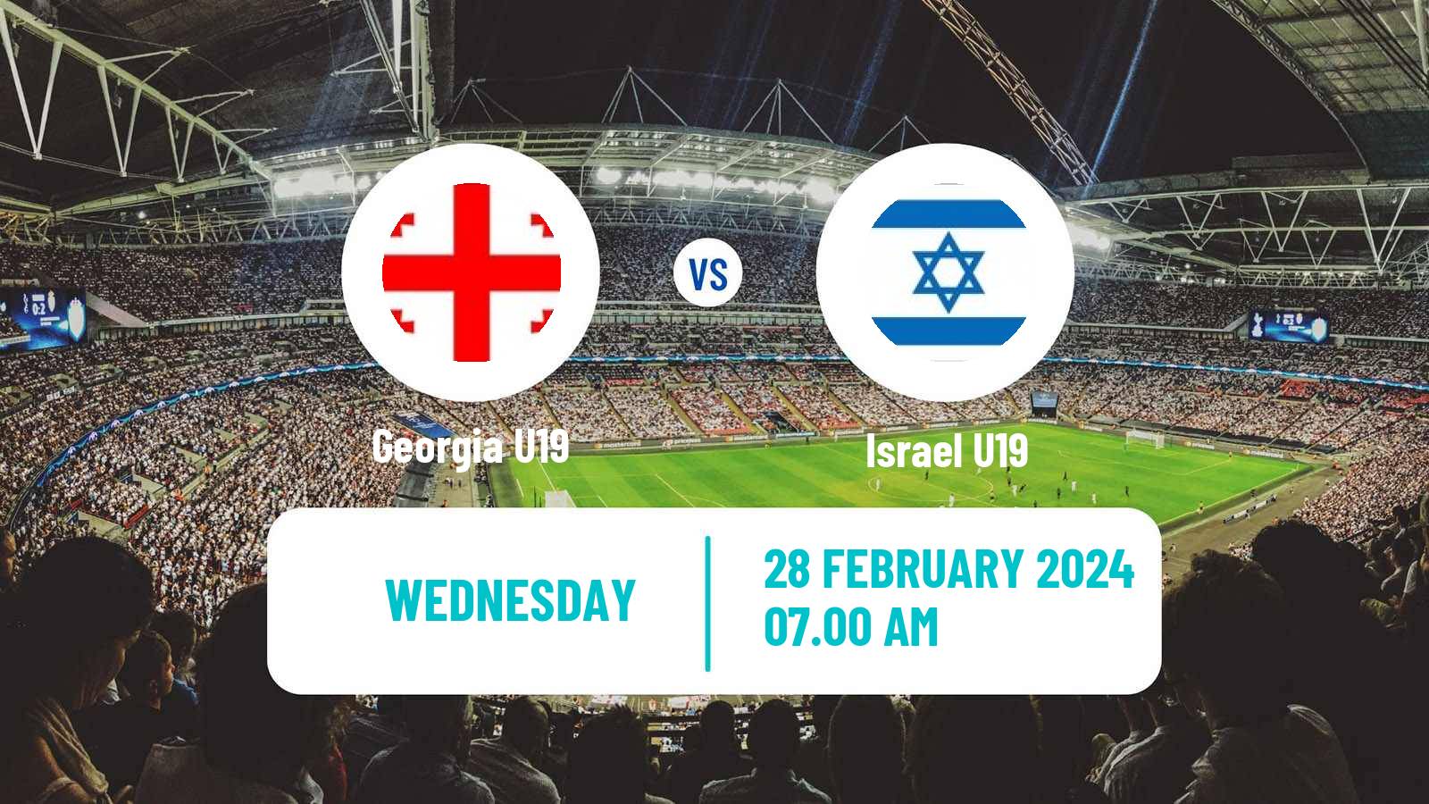 Soccer Friendly Georgia U19 - Israel U19