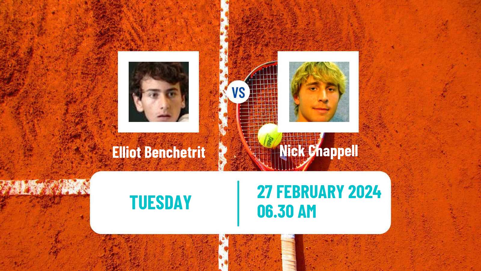 Tennis ITF M25 Faro Men Elliot Benchetrit - Nick Chappell
