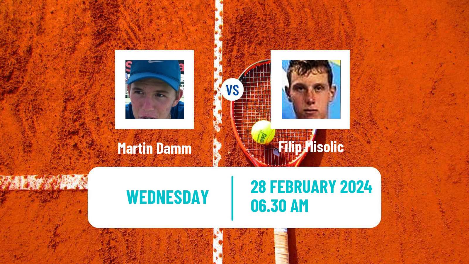 Tennis Tenerife 3 Challenger Men Martin Damm - Filip Misolic