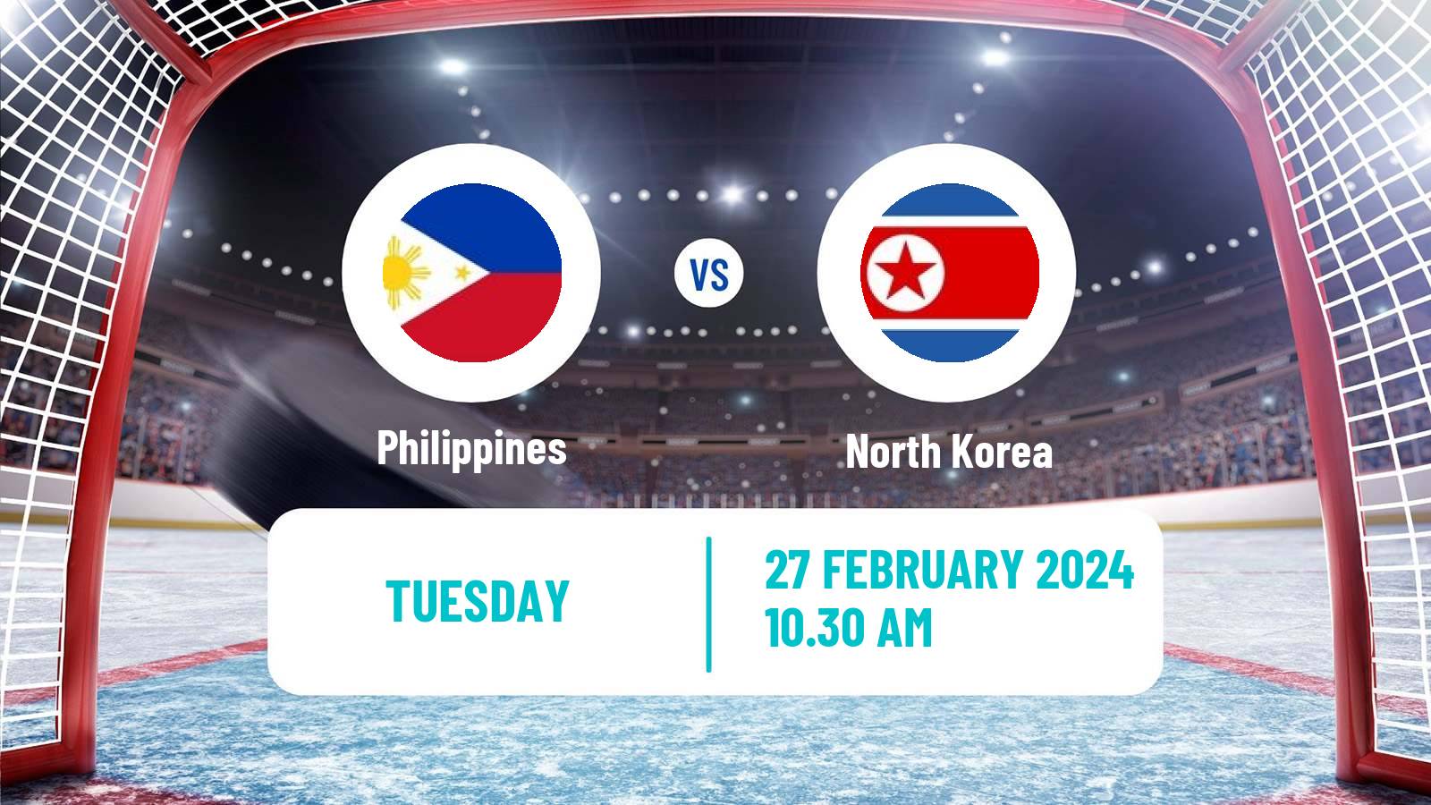 Hockey IIHF World Championship IIIB Philippines - North Korea