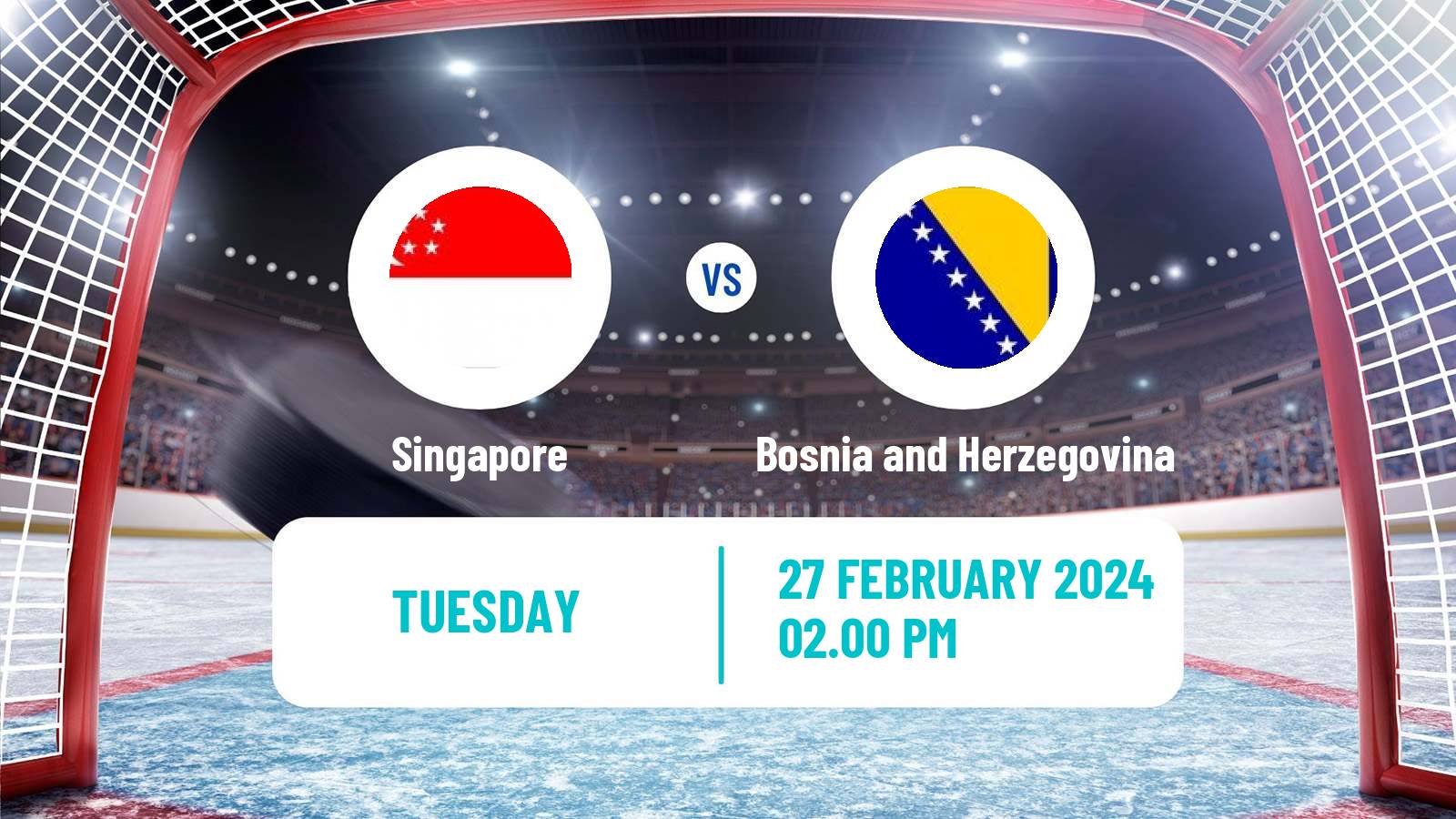 Hockey IIHF World Championship IIIB Singapore - Bosnia and Herzegovina