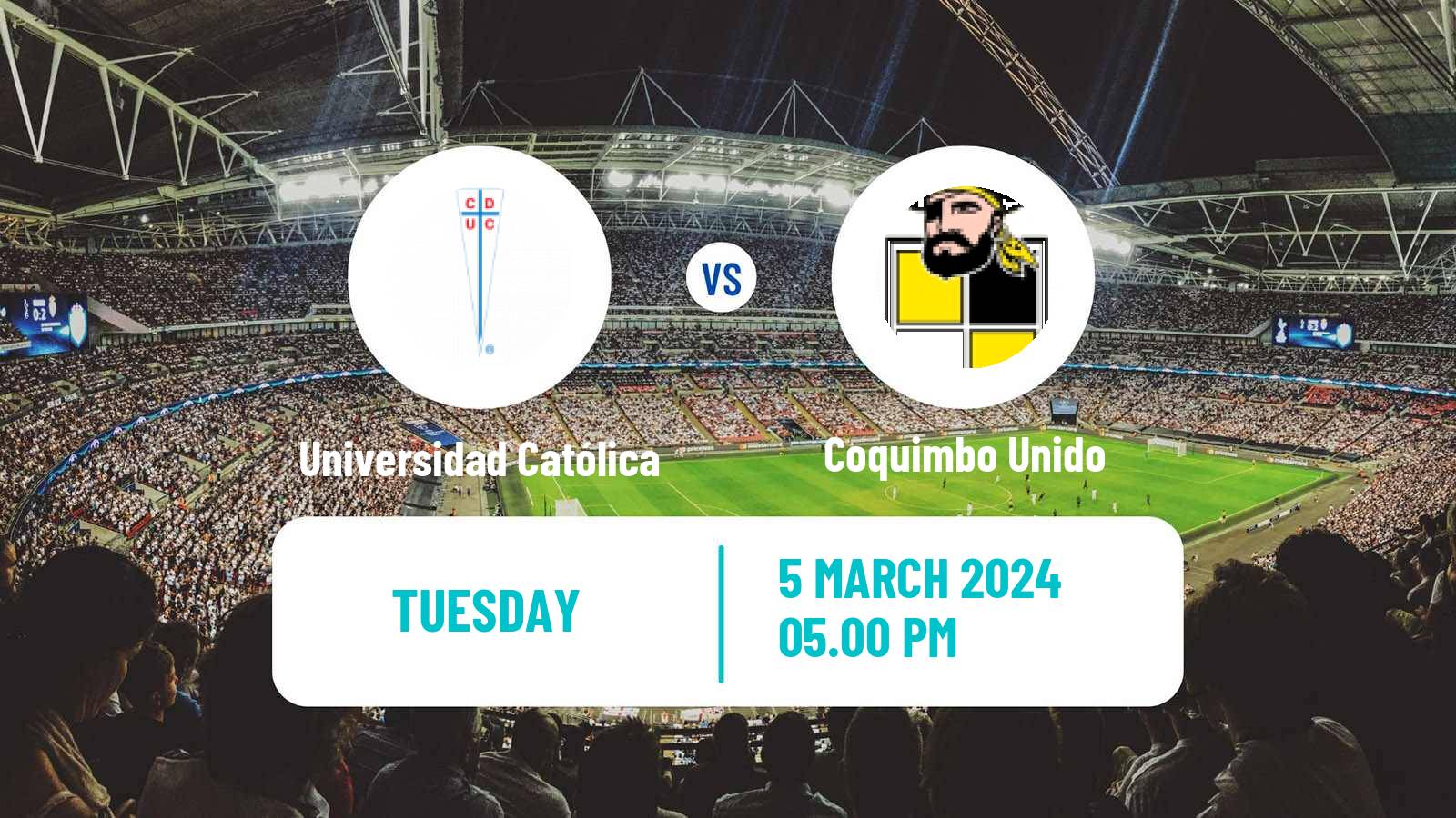 Soccer Copa Sudamericana Universidad Católica - Coquimbo Unido