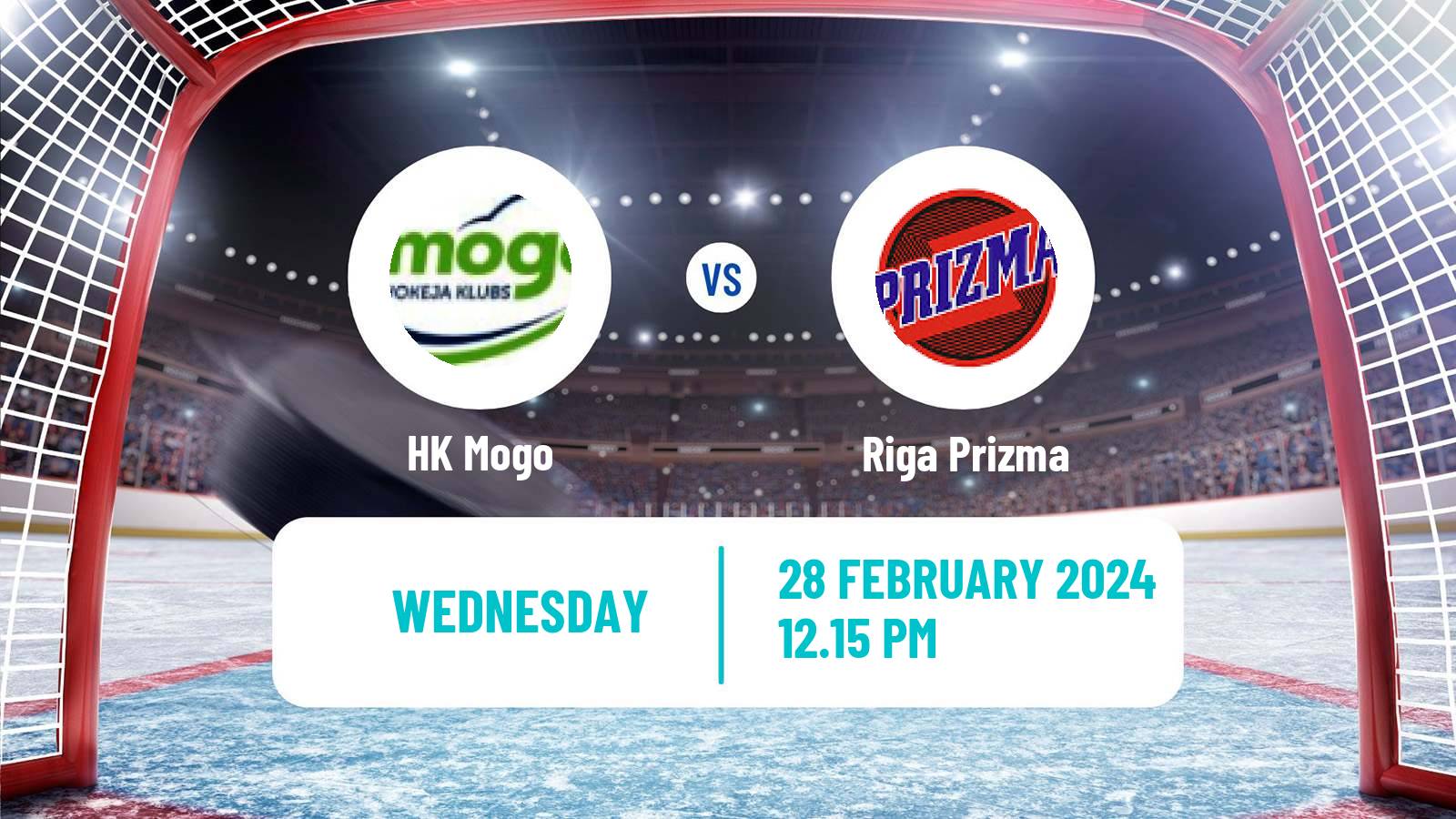 Hockey Latvian Hokeja Liga Mogo - Riga Prizma