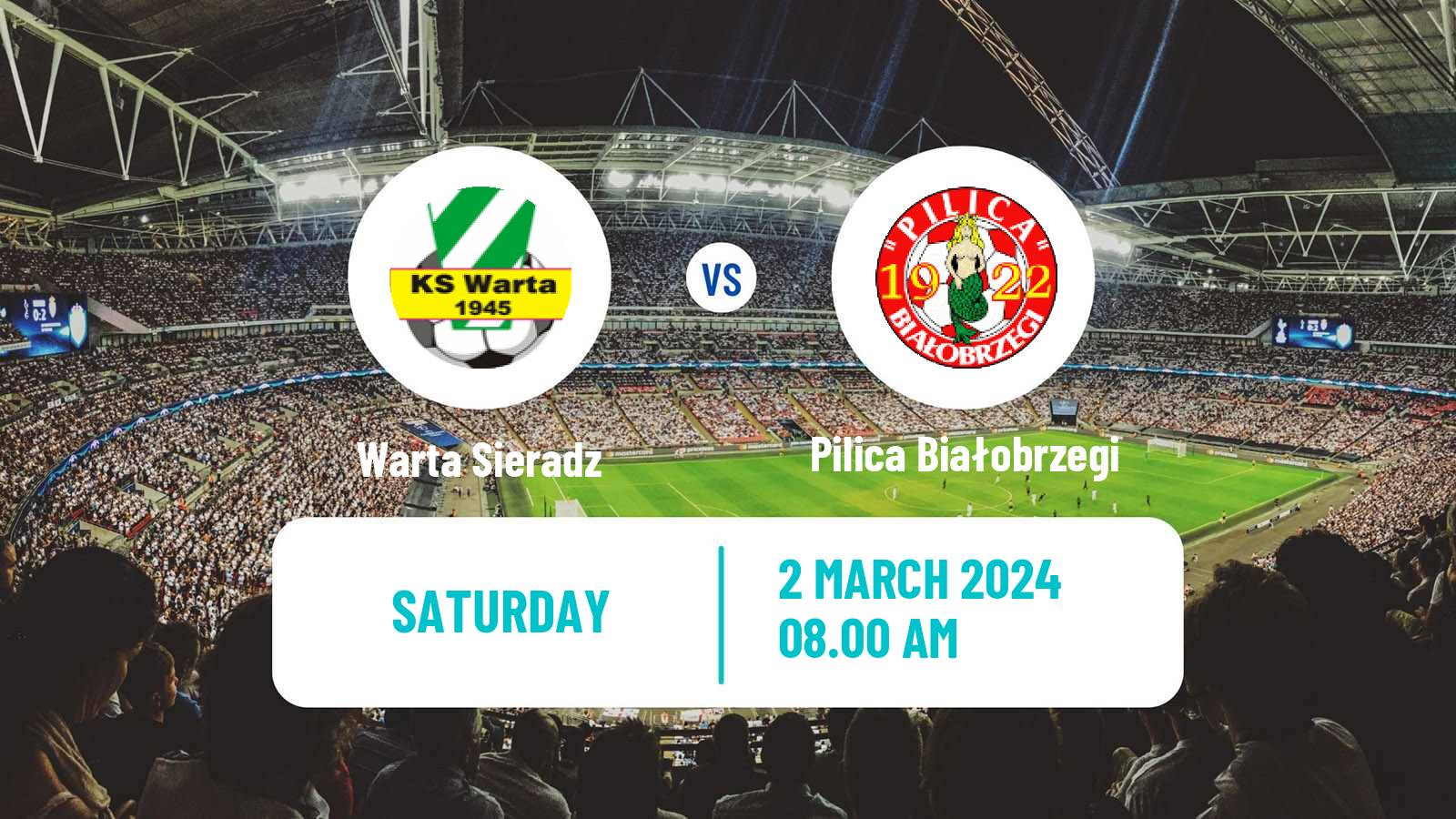 Soccer Polish Division 3 - Group I Warta Sieradz - Pilica Białobrzegi