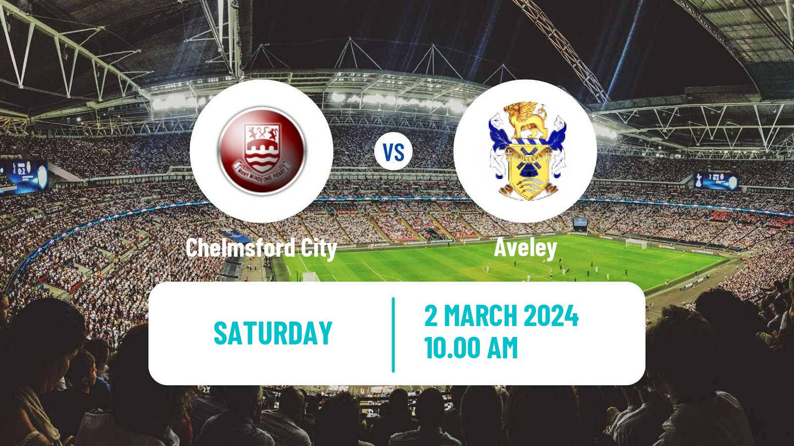 Soccer English National League South Chelmsford City - Aveley