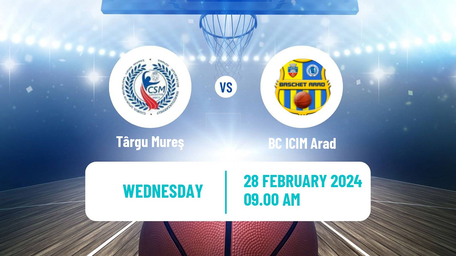 Basketball Romanian Liga National Basketball Women Târgu Mureş - ICIM Arad