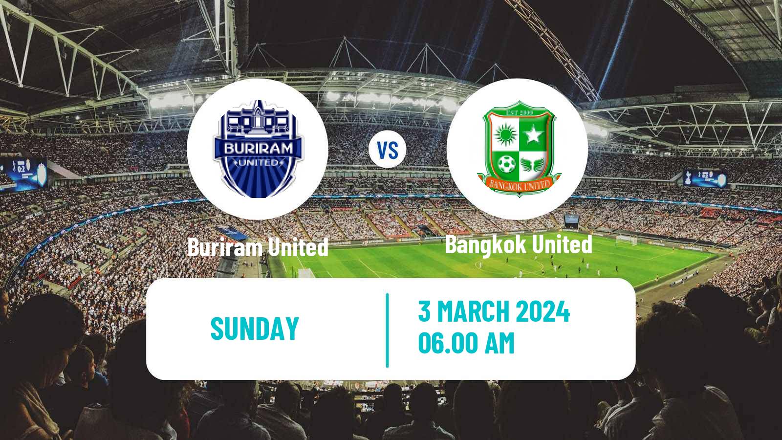Soccer Thai League 1 Buriram United - Bangkok United