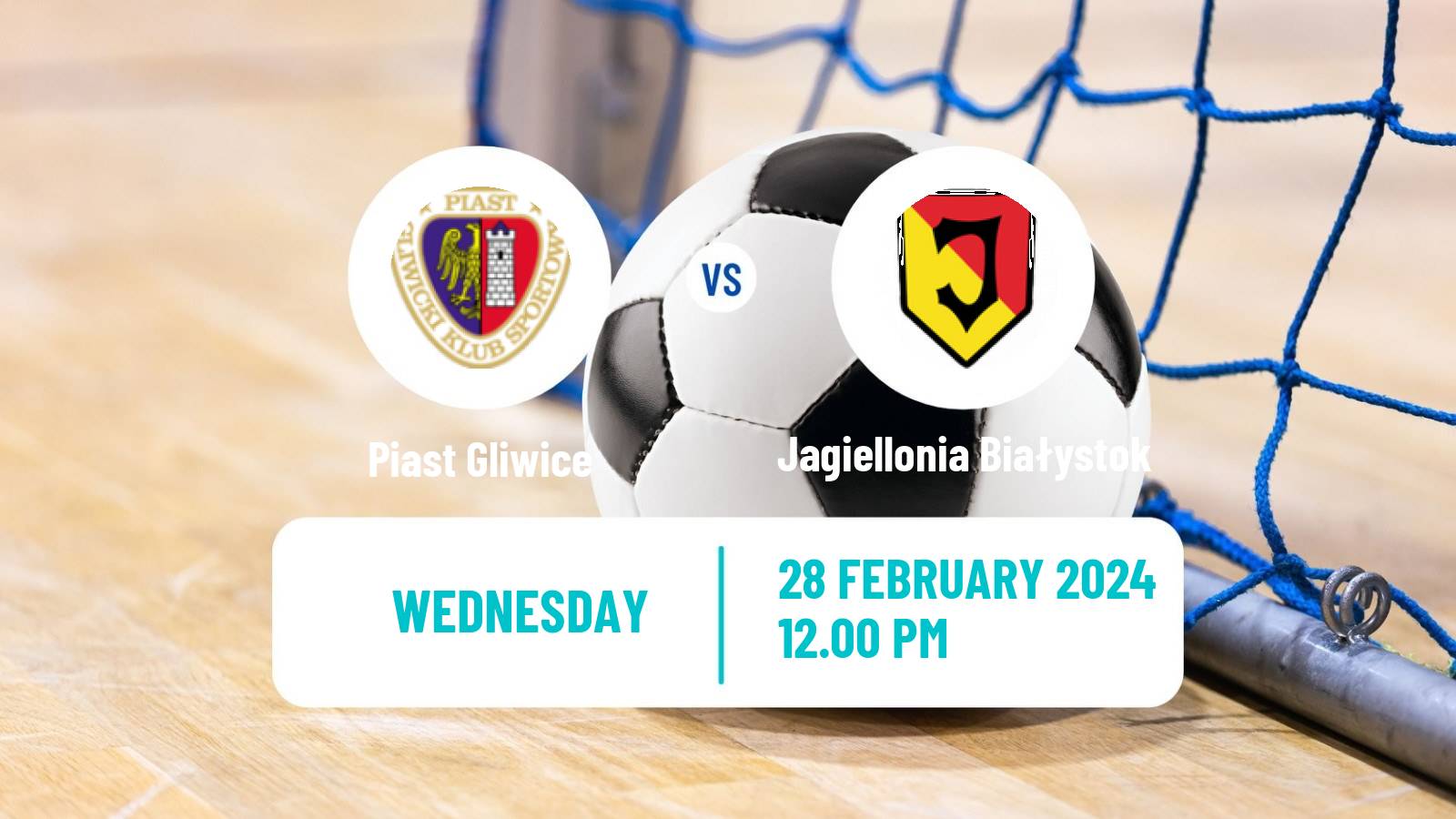 Futsal Polish Ekstraklasa Futsal Piast Gliwice - Jagiellonia Białystok