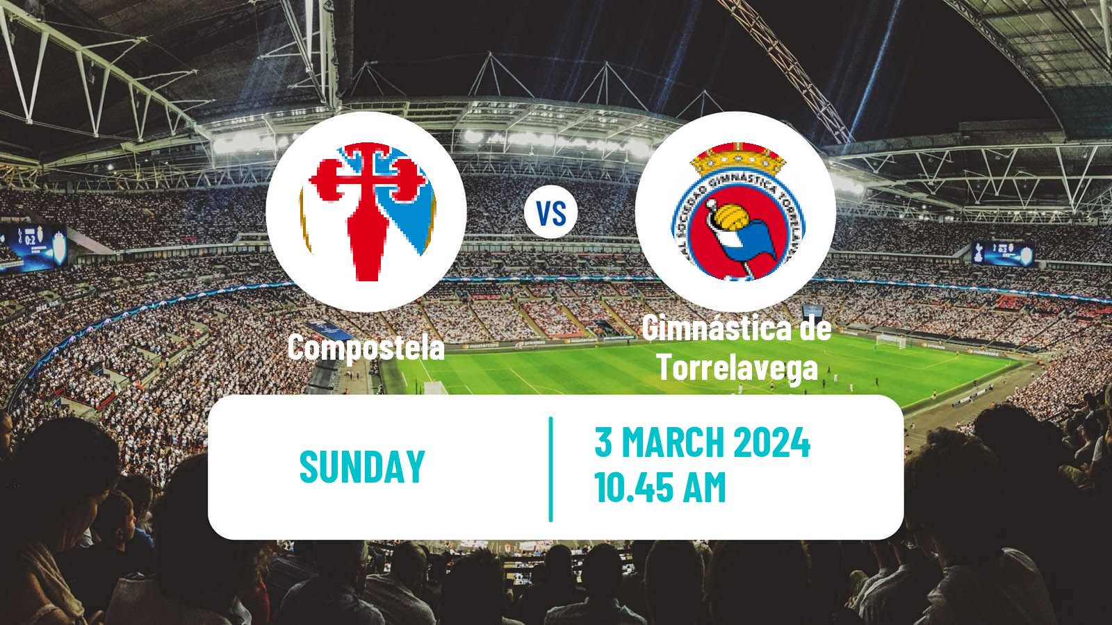 Soccer Spanish Segunda RFEF - Group 1 Compostela - Gimnástica de Torrelavega