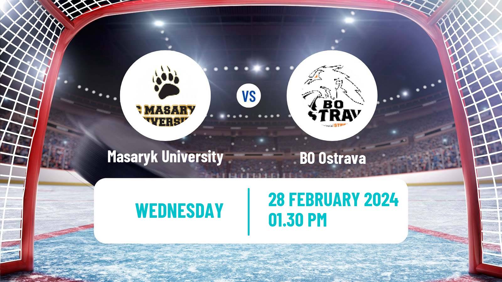 Hockey Czech ULLH Masaryk University - BO Ostrava