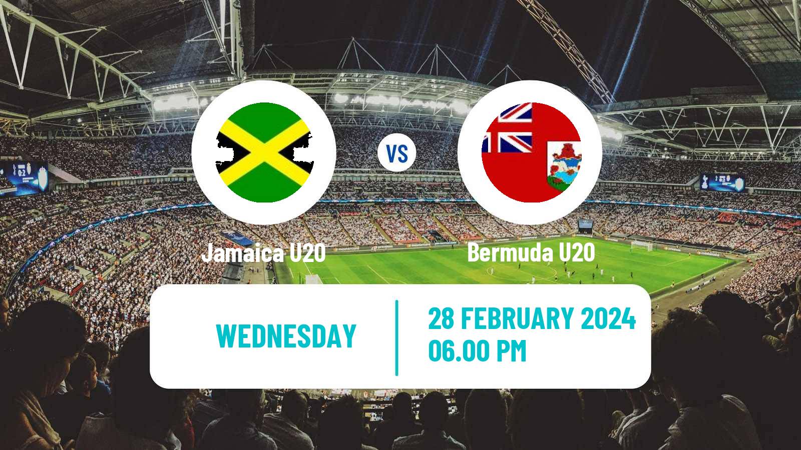 Soccer CONCACAF Championship U20 Jamaica U20 - Bermuda U20