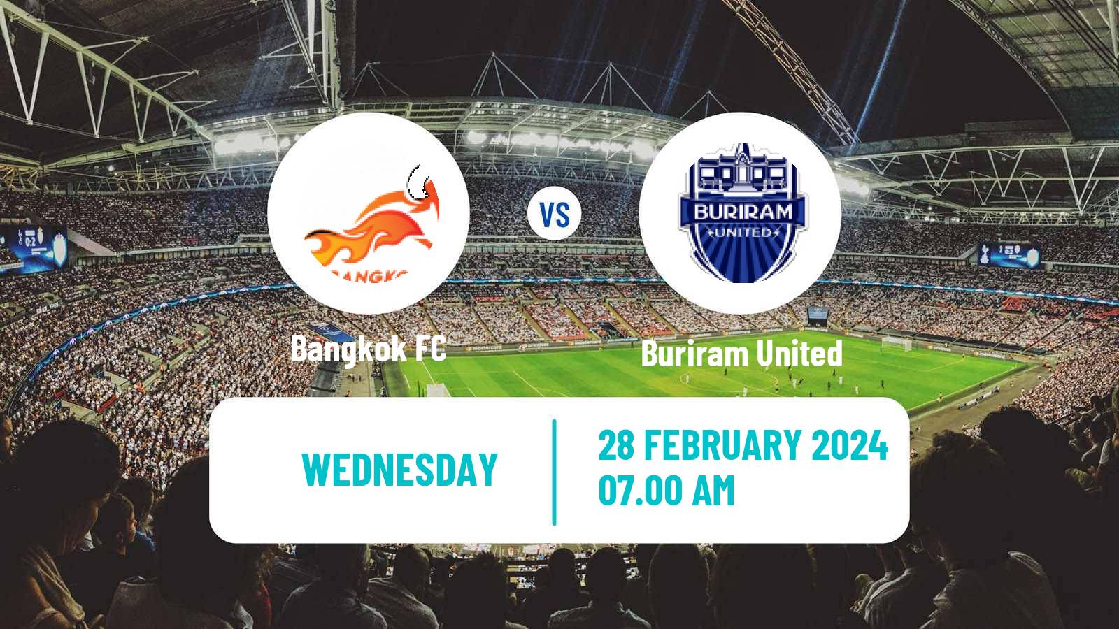 Soccer Thai FA Cup Bangkok FC - Buriram United