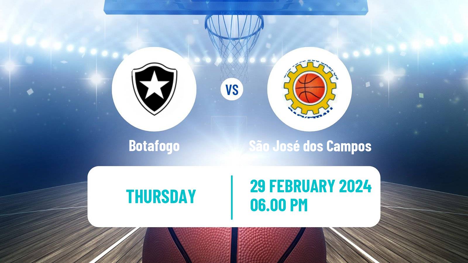 Basketball Brazilian NBB Botafogo - São José dos Campos