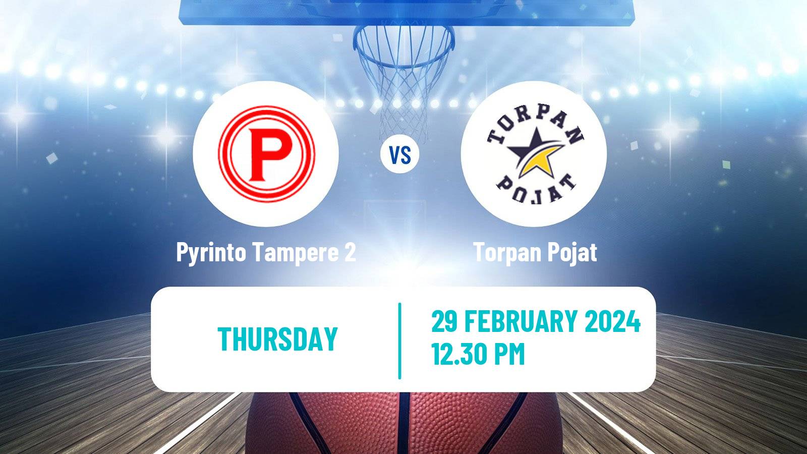 Basketball Finnish I Divisioona A Basketball Pyrinto Tampere 2 - Torpan Pojat