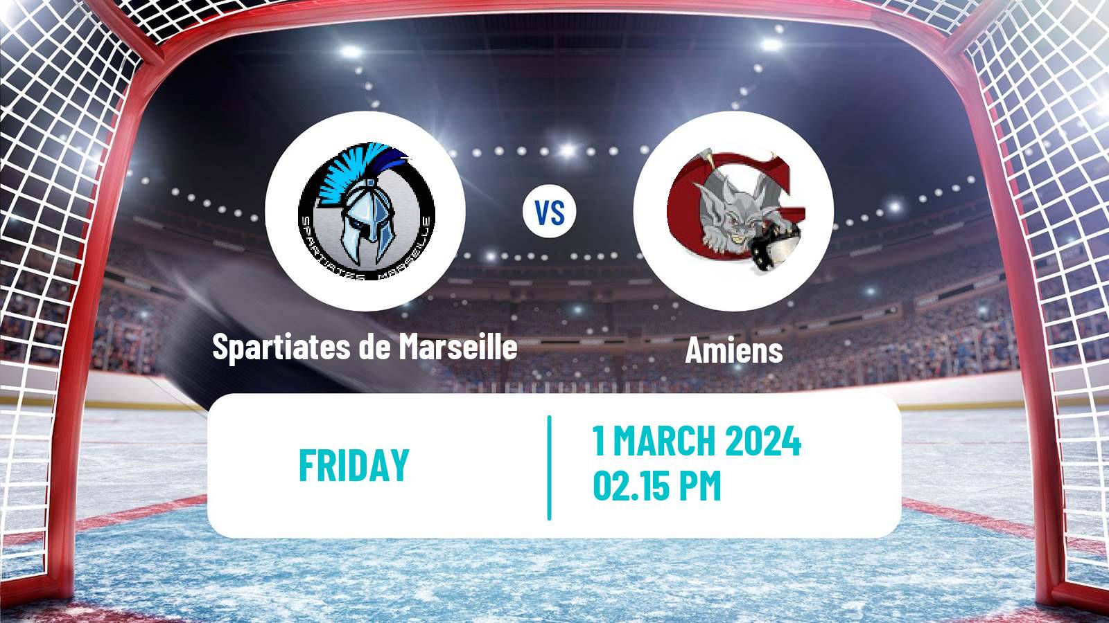 Hockey French Ligue Magnus Spartiates de Marseille - Amiens