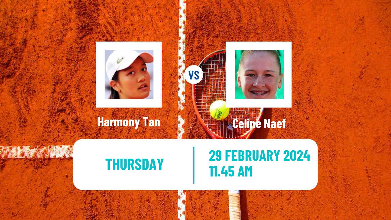 Tennis ITF W50 Macon Women Harmony Tan - Celine Naef