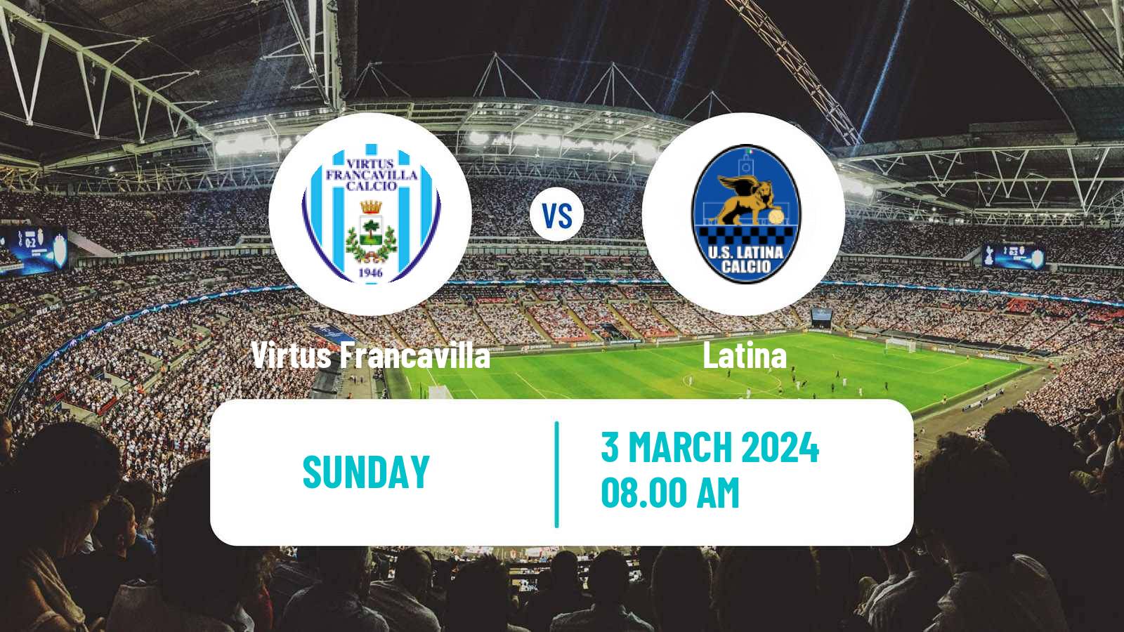 Soccer Italian Serie C Group C Virtus Francavilla - Latina