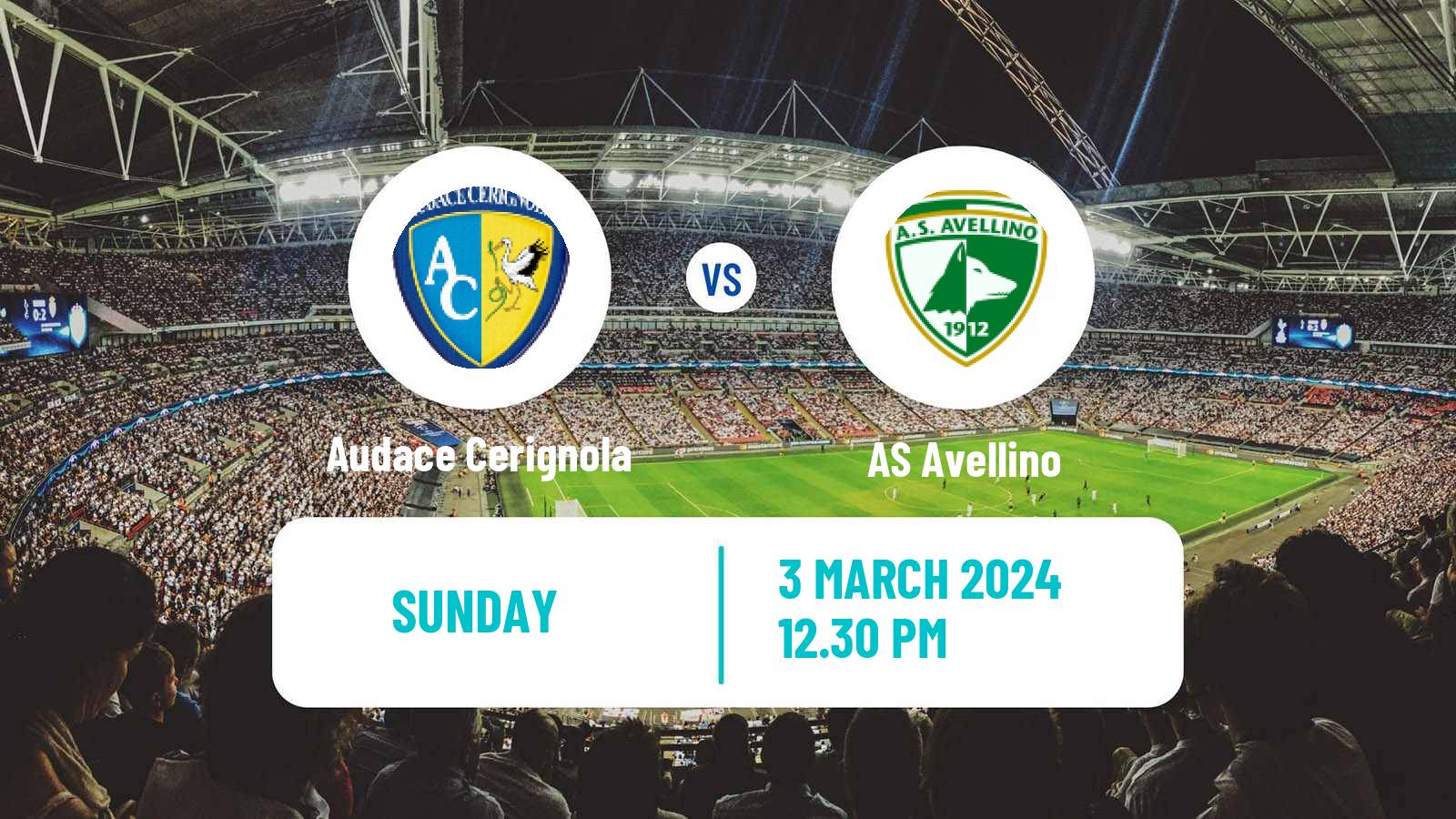 Soccer Italian Serie C Group C Audace Cerignola - Avellino