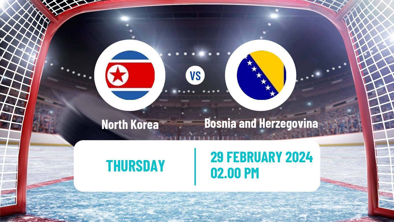 Hockey IIHF World Championship IIIB North Korea - Bosnia and Herzegovina