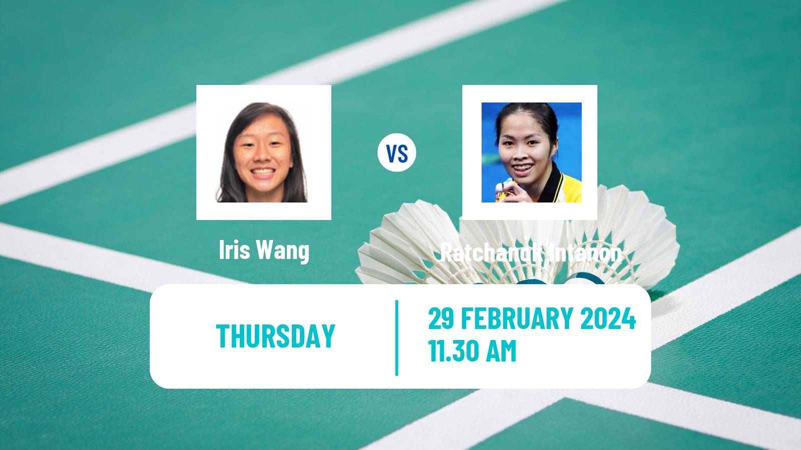 Badminton BWF World Tour German Open Women Iris Wang - Ratchanok Intanon