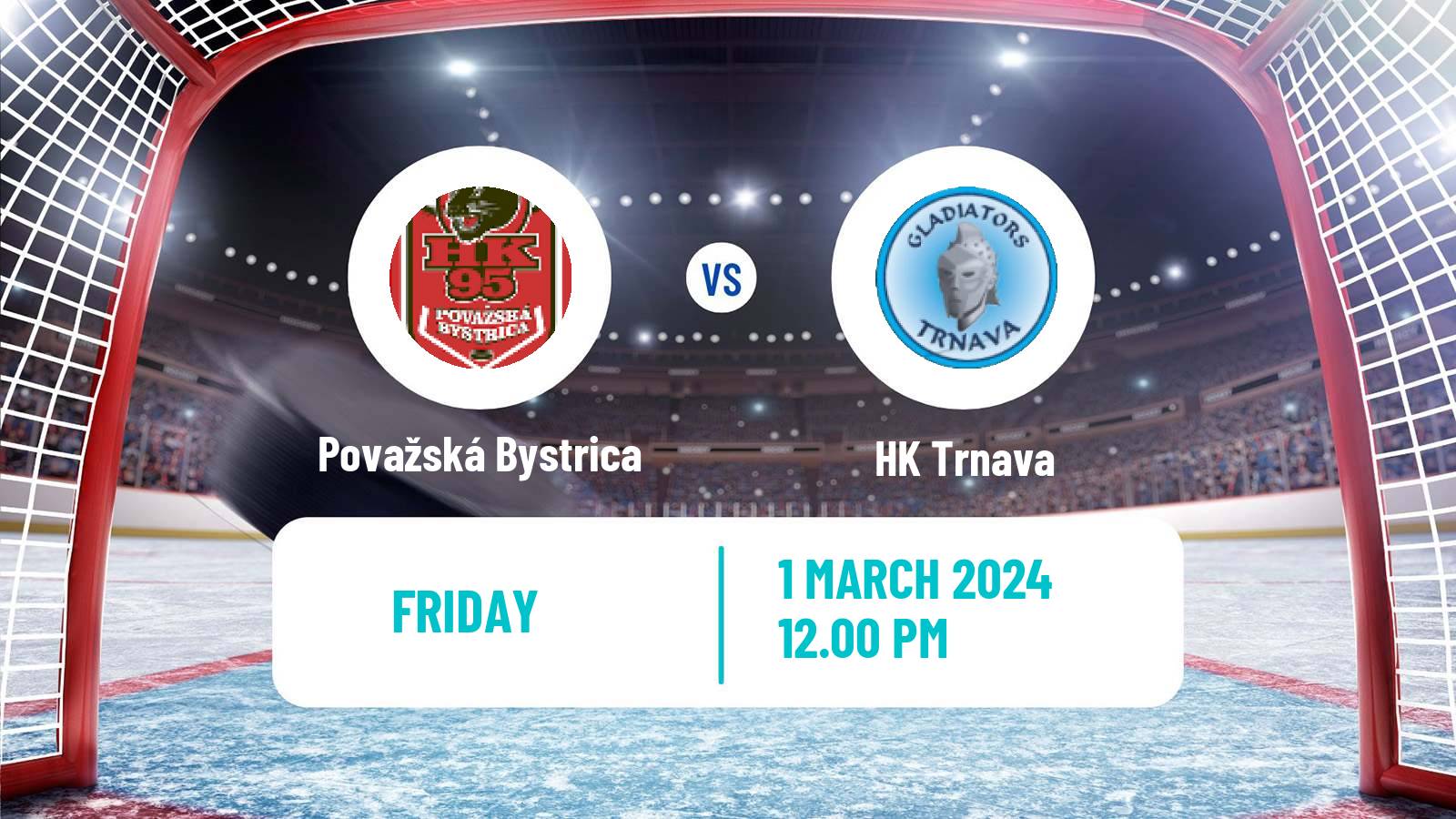 Hockey Slovak 1 Liga Hockey Považská Bystrica - Trnava