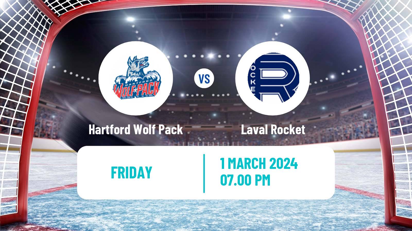 Hockey AHL Hartford Wolf Pack - Laval Rocket