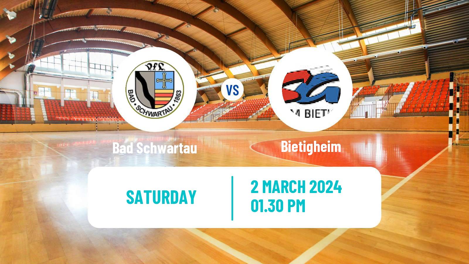 Handball German 2 Bundesliga Handball Bad Schwartau - Bietigheim