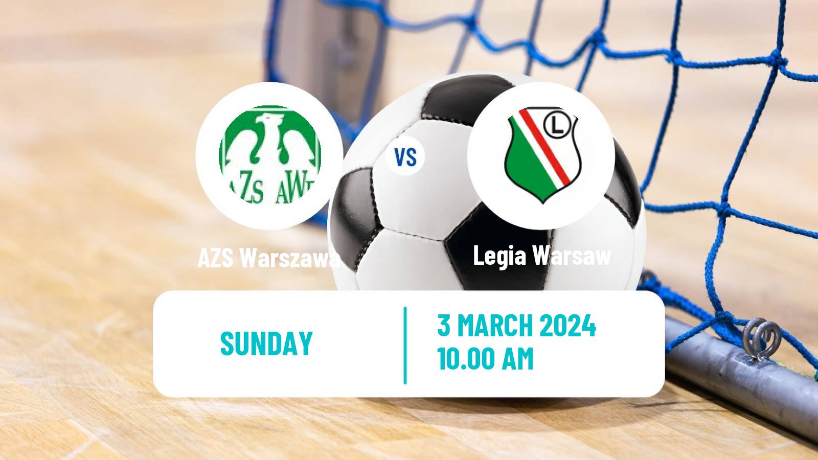 Futsal Polish Ekstraklasa Futsal AZS Warszawa - Legia Warsaw