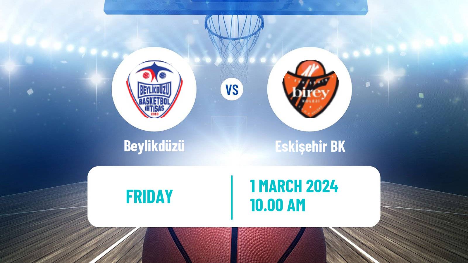 Basketball Turkish TB2L Beylikdüzü - Eskişehir BK