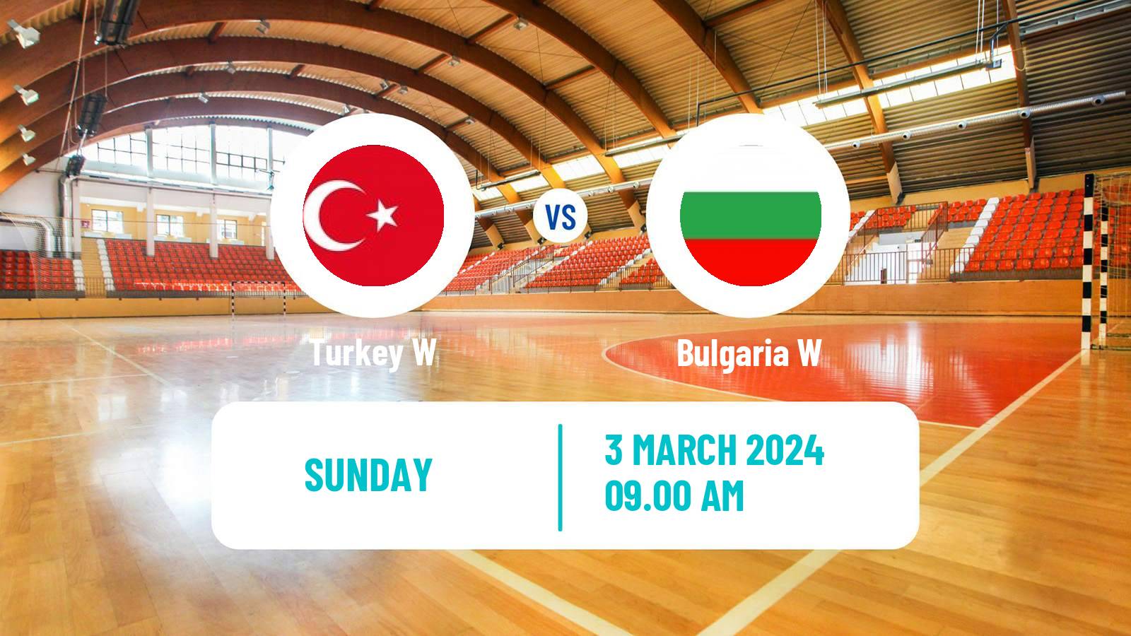 Handball Handball European Championship Women Turkey W - Bulgaria W