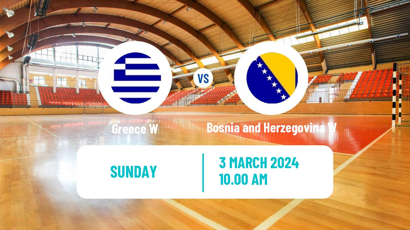 Handball Handball European Championship Women Greece W - Bosnia and Herzegovina W