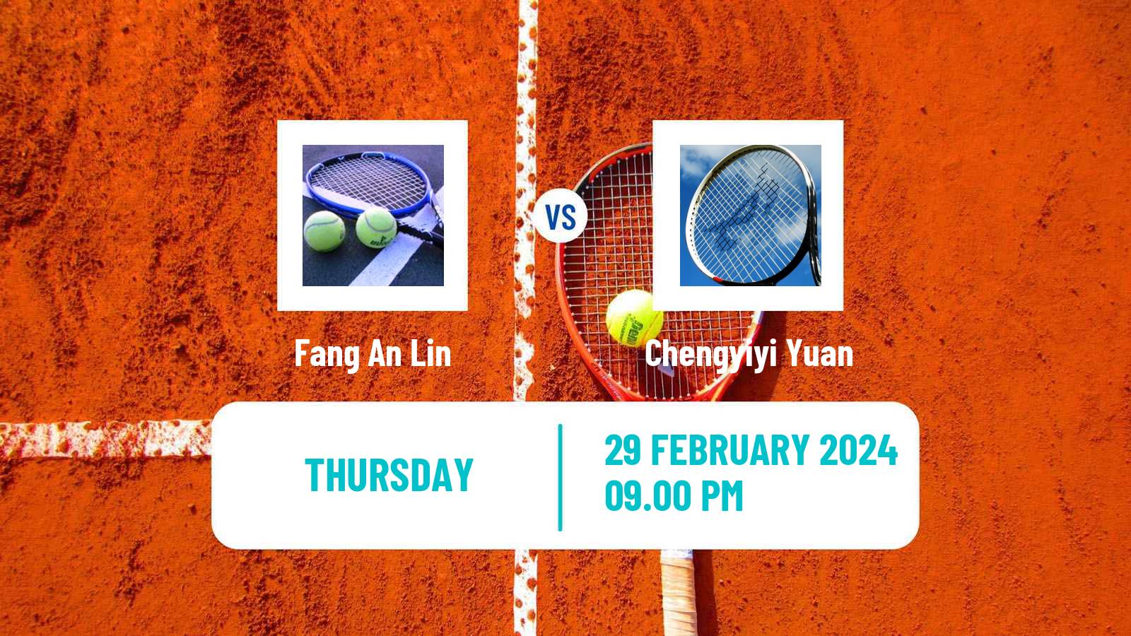Tennis ITF W15 Nakhon Si Thammarat 2 Women Fang An Lin - Chengyiyi Yuan