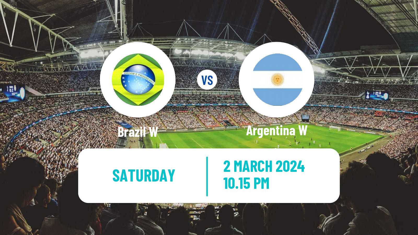 Soccer Gold Cup Women Brazil W - Argentina W