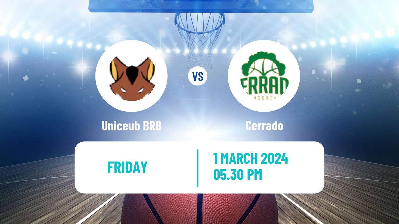 Basketball Brazilian NBB Uniceub BRB - Cerrado