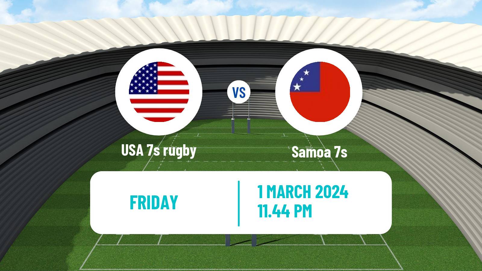 Rugby union Sevens World Series - USA USA 7s - Samoa 7s