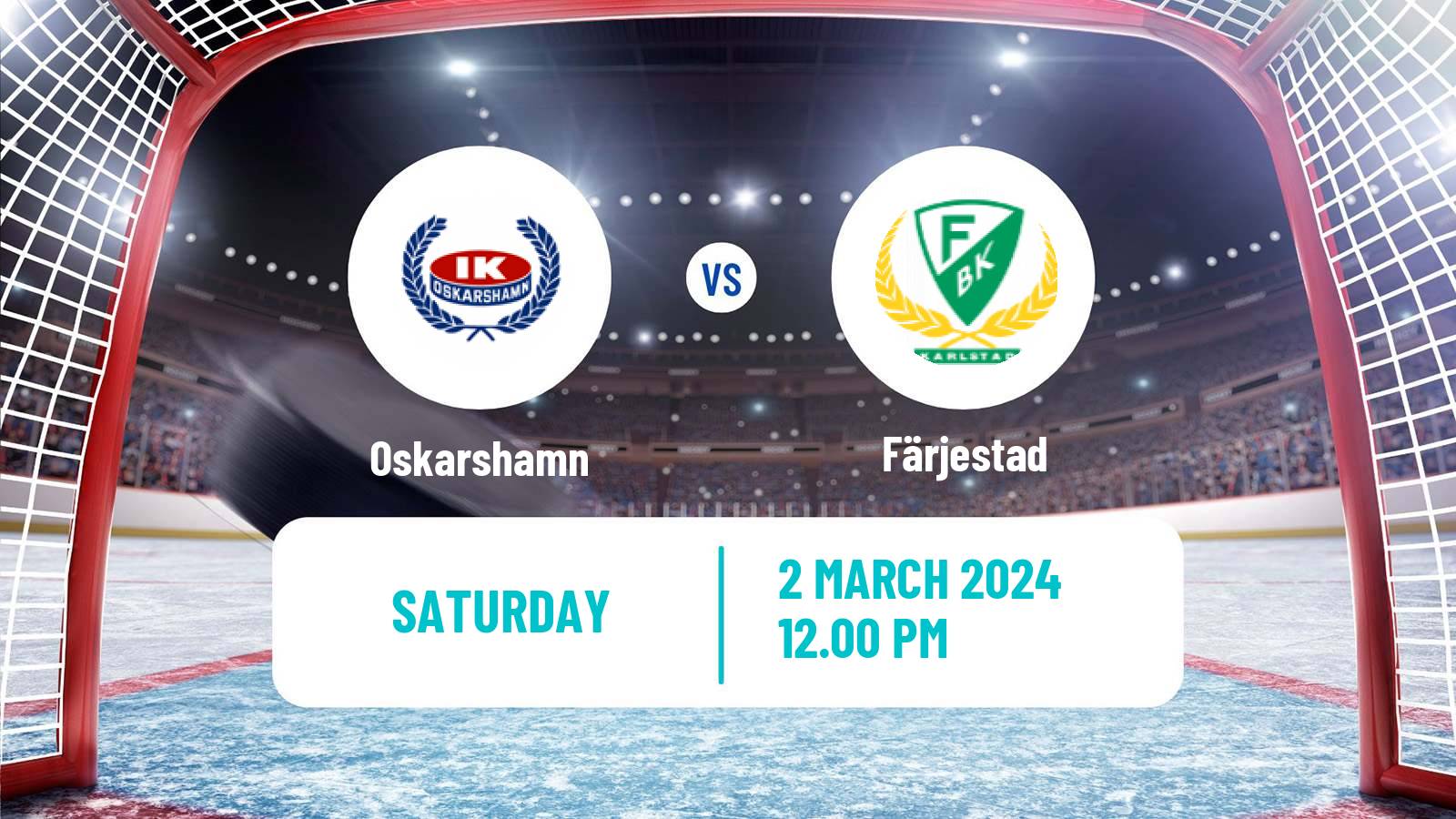 Hockey SHL Oskarshamn - Färjestad