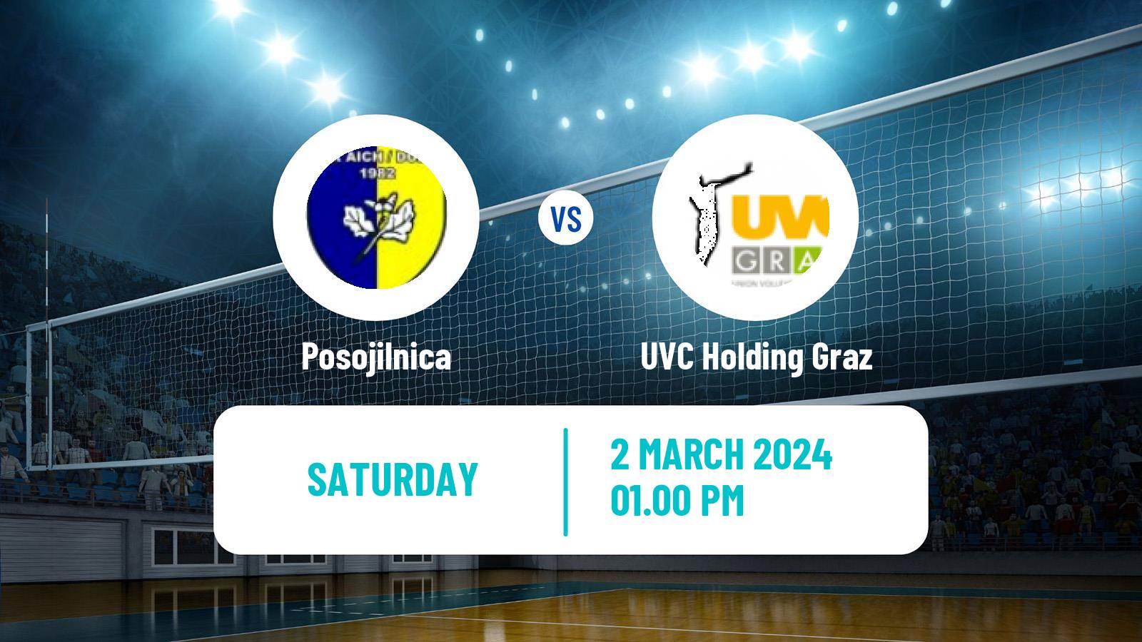Volleyball Austrian Volley League Posojilnica - UVC Holding Graz