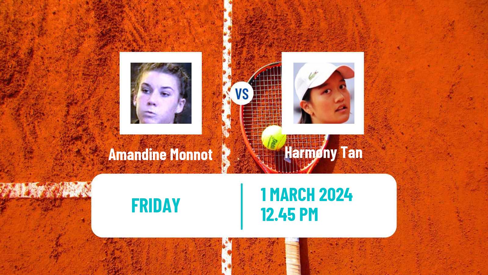 Tennis ITF W50 Macon Women Amandine Monnot - Harmony Tan
