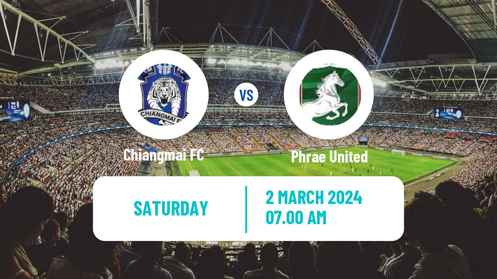 Soccer Thai League 2 Chiangmai - Phrae United