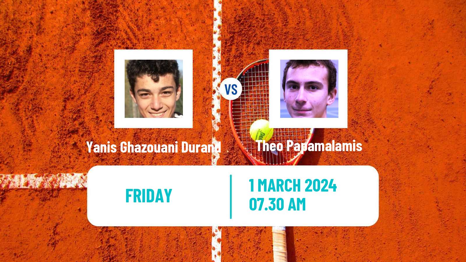 Tennis ITF M15 Lannion Men Yanis Ghazouani Durand - Theo Papamalamis
