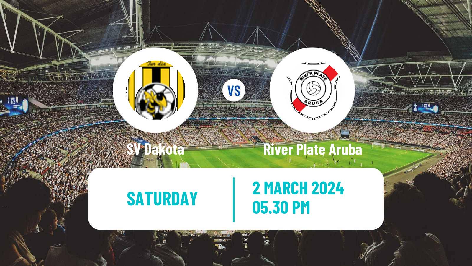 Soccer Aruban Division di Honor Dakota - River Plate Aruba