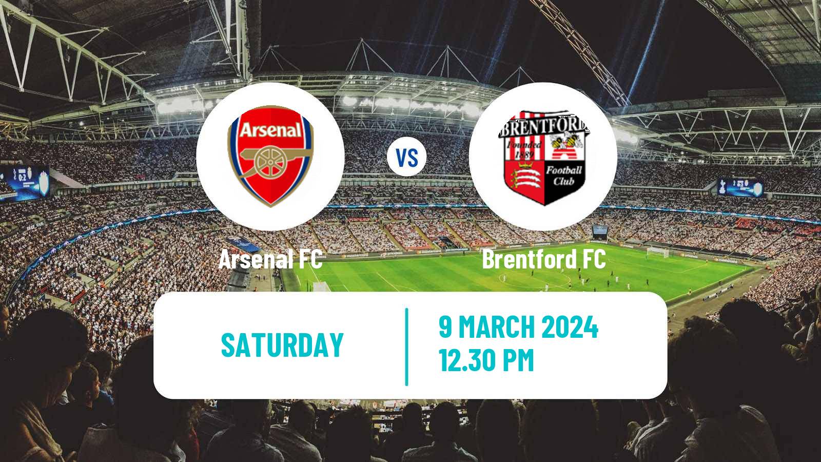 Soccer English Premier League Arsenal - Brentford
