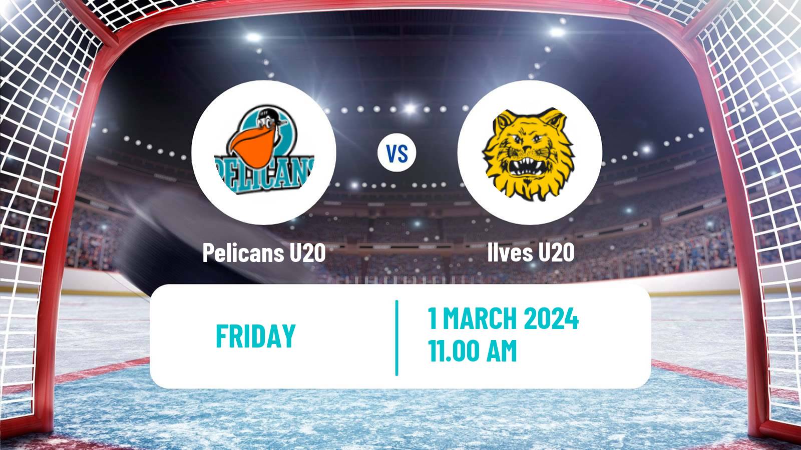 Hockey Finnish SM-sarja U20 Pelicans U20 - Ilves U20
