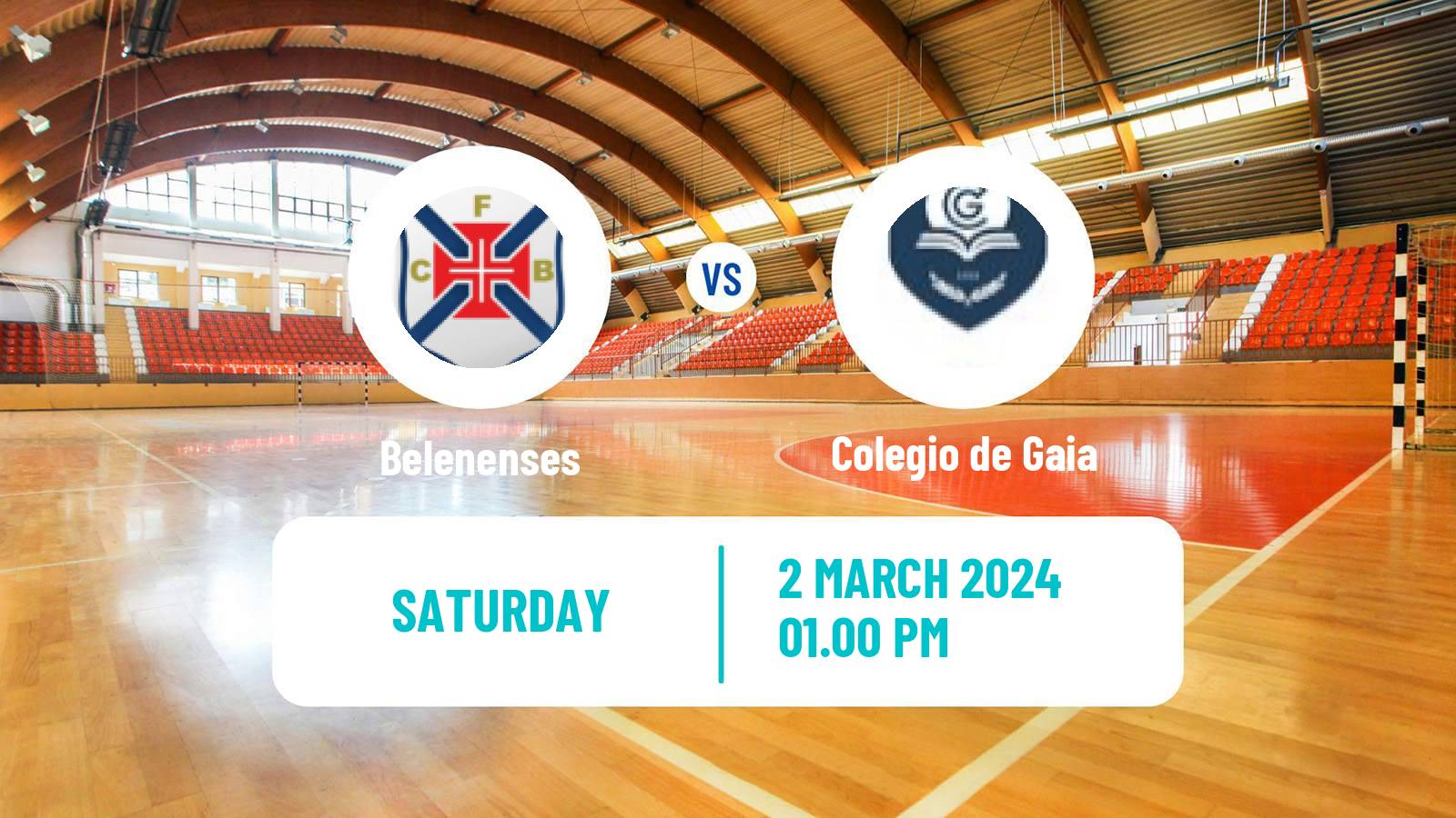 Handball Portuguese Andebol 1 Belenenses - Colegio de Gaia