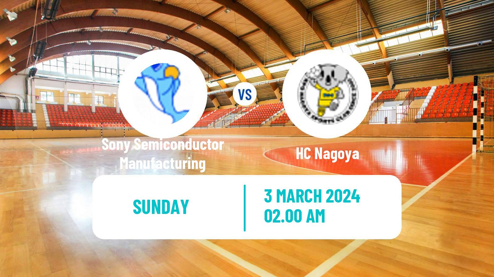 Handball Japan JHL Handball Women Sony Semiconductor Manufacturing - Nagoya