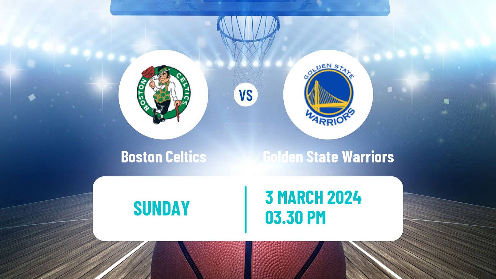 Basketball NBA Boston Celtics - Golden State Warriors