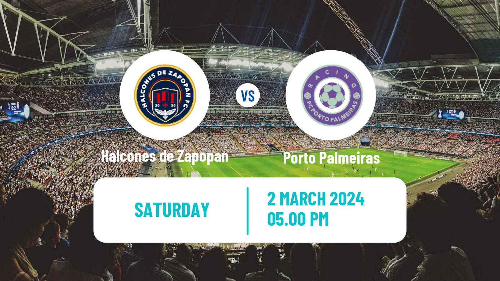 Soccer Mexican Liga Premier Serie A Halcones de Zapopan - Porto Palmeiras