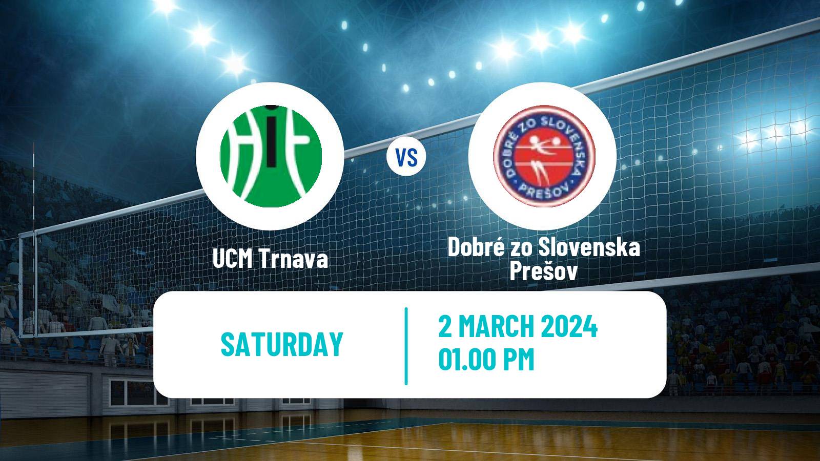 Volleyball Slovak Extraliga Volleyball Women UCM Trnava - Dobré zo Slovenska Prešov