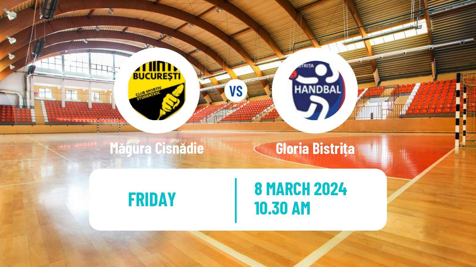 Handball Romanian Liga Nationala Handball Women Măgura Cisnădie - Gloria Bistrița