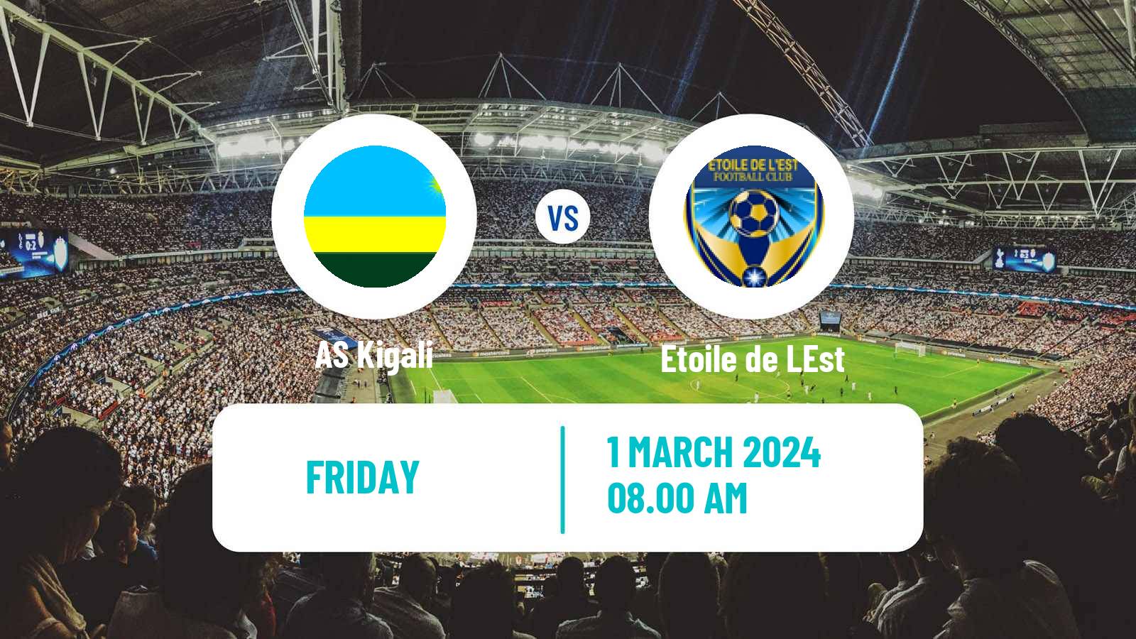 Soccer Rwanda Premier League Kigali - Etoile de LEst